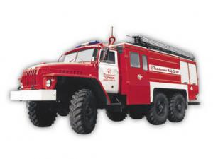 Автоцистерна пожарная АЦ-5-40 УРАЛ-5557-40