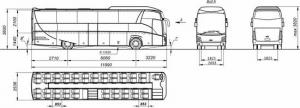 Автобус МАЗ-251 (СХЕМА)