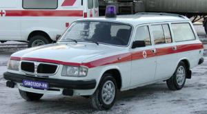 Автомобиль для транспортировки пациентов 3186-02 Волга (АСМП класса «A»)
